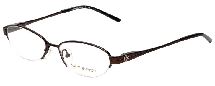 Tory Burch Designer Eyeglasses TY1002-104 in Brown 49mm :: Rx Bi-Focal