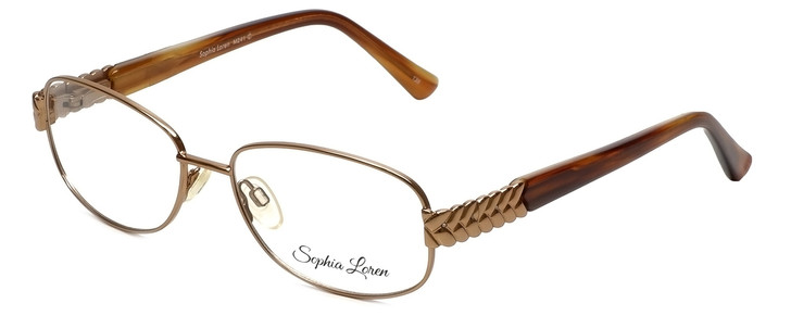 Sophia Loren Designer Eyeglasses SL-M241-234 in Tan 52mm :: Progressive