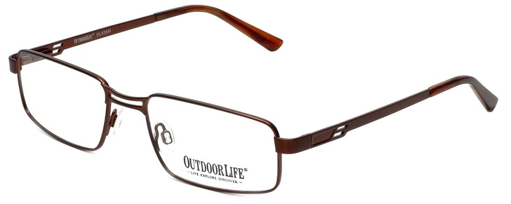 Outdoor Life Designer Eyeglasses OL836M-183 in Brown 54mm :: Custom Left & Right Lens