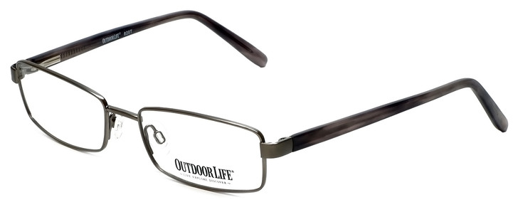 Outdoor Life Authentic Designer Reading Glasses OL820T in Metal Gun Silver 54mm