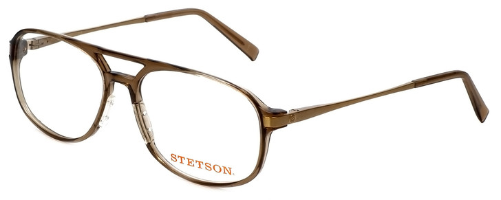 Stetson Designer Eyeglasses ST225-151 in Brown 58mm :: Progressive