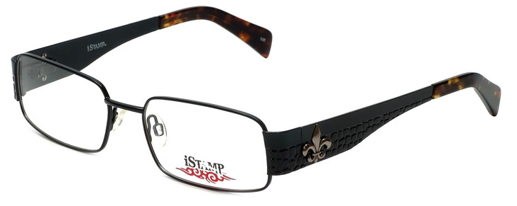 iStamp Designer Eyeglasses XP603M-021 in Black 55mm :: Rx Single Vision