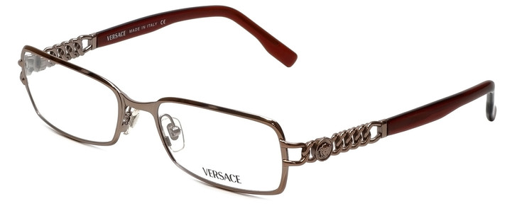 Versace Designer Eyeglasses 1088-1013 in Mocha Brown 52mm :: Rx Bi-Focal