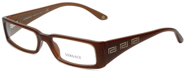 Versace Designer Eyeglasses 3105-742 in Brown 51mm :: Rx Bi-Focal