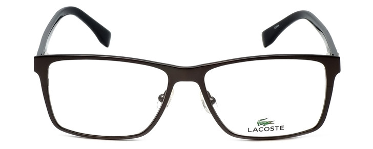Lacoste Designer Reading Glasses L2197-033 in Gunmetal 55mm