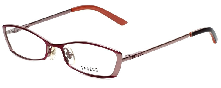 Versus by Versace Designer Eyeglasses 7048-1134 in PInk 52mm :: Custom Left & Right Lens