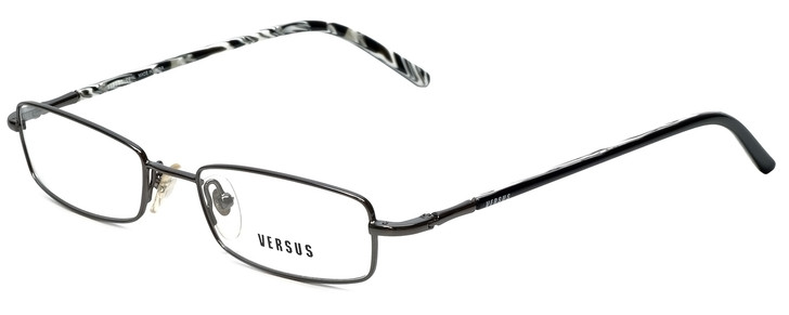 Versus by Versace Designer Eyeglasses 7036-1001 in Black 49mm :: Rx Bi-Focal