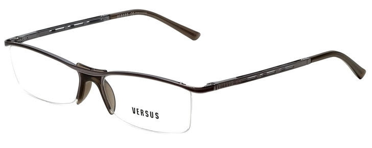 Versus by Versace Designer Eyeglasses 7064-1001 in Gunmetal 51mm :: Custom Left & Right Lens