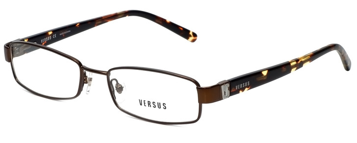 Versus by Versace Designer Eyeglasses 7069-1006 in Dark Brown 51mm :: Rx Bi-Focal
