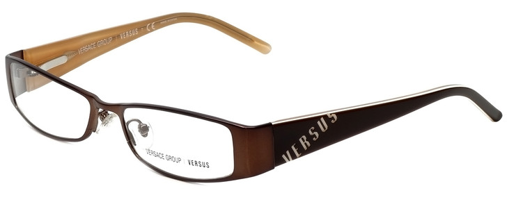 Versus by Versace Designer Reading Glasses 7063-1006 Brown 52mm