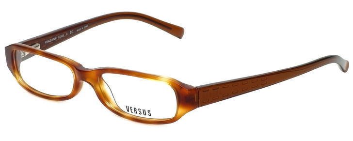Versus by Versace Designer Eyeglasses 8077-156 in Honey Tortoise 49mm :: Rx Single Vision