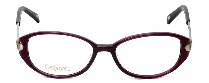 Silver Dollar Designer Reading Glasses Cashmere 463 in Purple 50mm CHOOSE POWER