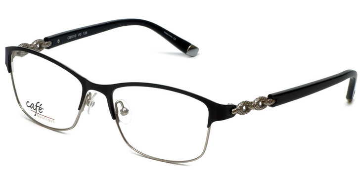 Silver Dollar Designer Reading Glasses CB1013 in Tuxedo 52mm