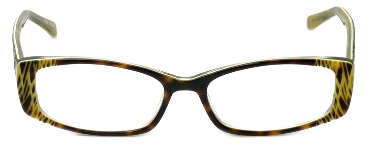 Cinzia Designer Reading Glasses Chisel C2 in Tortoise Lime 52mm