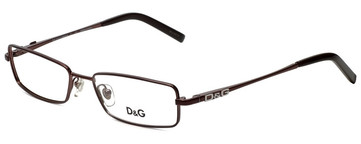 Dolce & Gabbana Designer Eyeglasses DG5046-012 in Brown 51mm :: Custom Left & Right Lens