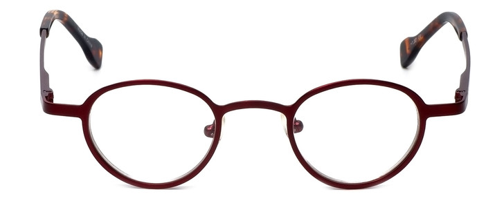 Cinzia Designer Reading Glasses Editorial 03 in Red 39mm