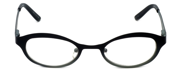 Cinzia Designer Reading Glasses Splendid C1 in Black Sage 46mm