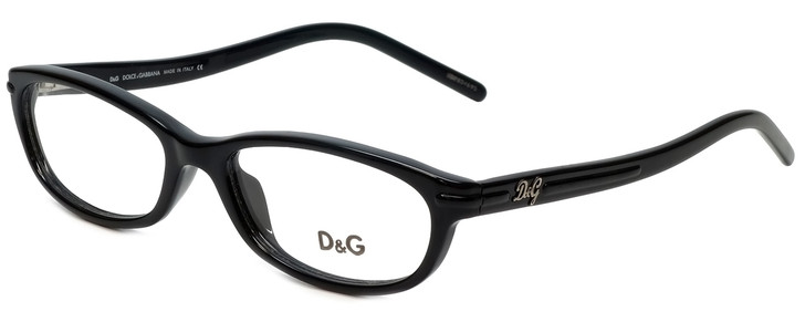 Dolce & Gabbana Designer Eyeglasses DG1125-501 in Black 51mm :: Progressive