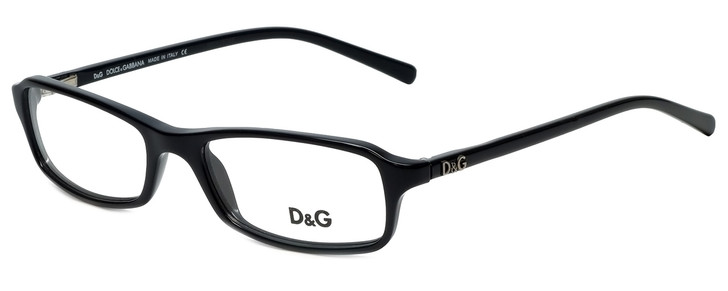 Dolce & Gabbana Designer Eyeglasses DG1105-501 in Black 51mm :: Rx Bi-Focal