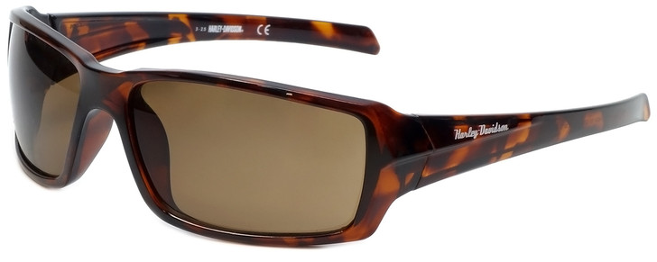 Harley-Davidson Designer Sunglasses HD0116V-52E-63mm Tortoise Havana&Amber Brown