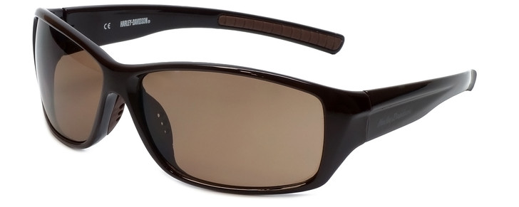 Harley-Davidson Official Designer Sunglasses HDV017-BRN in Brown Frame with Ambe