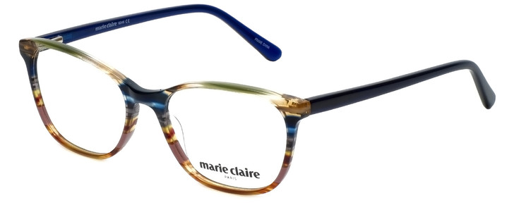 Marie Claire Designer Eyeglasses MC6246-IST in Indigo Stripe 53mm :: Rx Bi-Focal