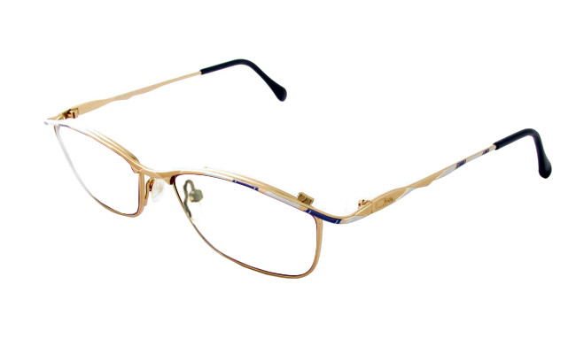 Cazal Designer Reading Glasses Cazal 423-946 in Gold 53mm