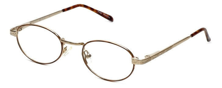 Flex Collection KIDS Designer Reading Glasses FL-46 in Gold-Tortoise 44mm