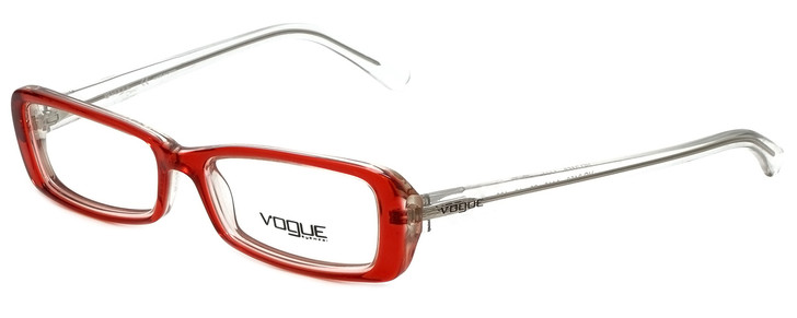 Vogue Designer Eyeglasses VO2450-1445 in Red Crystal 50mm :: Rx Single Vision