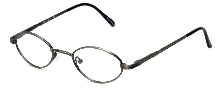 Flex Collection by Vivid Designer Reading Glasses FL-66 in Ant-Pewter 44mm