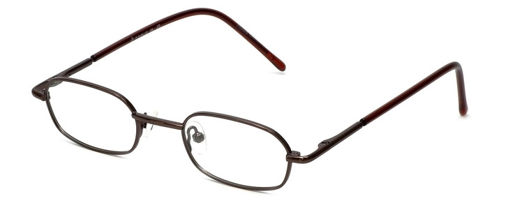Flex Plus by Vivid Collection Designer Reading Glasses Model 98 in Brown 43mm