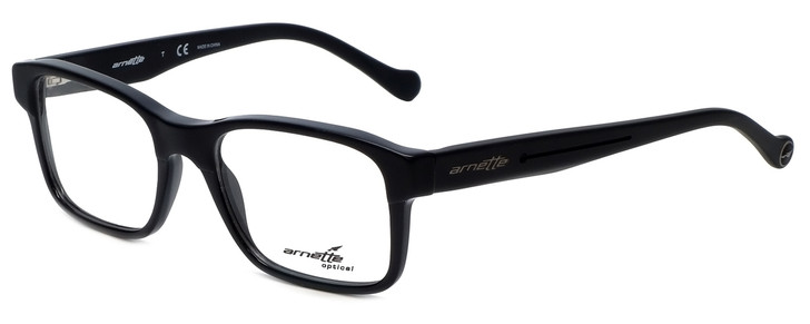 Arnette Designer Eyeglasses Cross Fade7087-1165 in Black 51mm :: Progressive