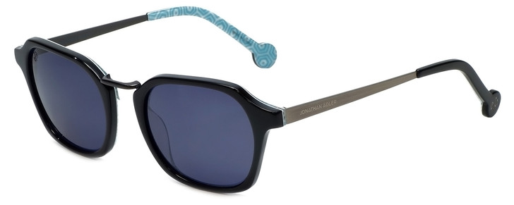 Jonathan Adler Designer Sunglasses Havana in Black