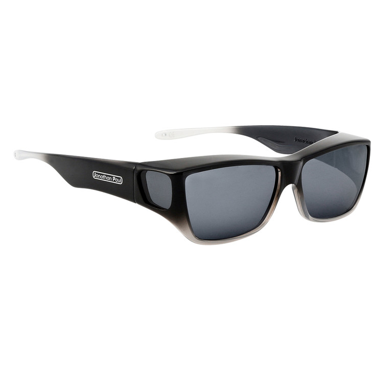 Jonathan Paul Polarized Fitovers Large Traveler in Black Grey Ombre & Gray TL003