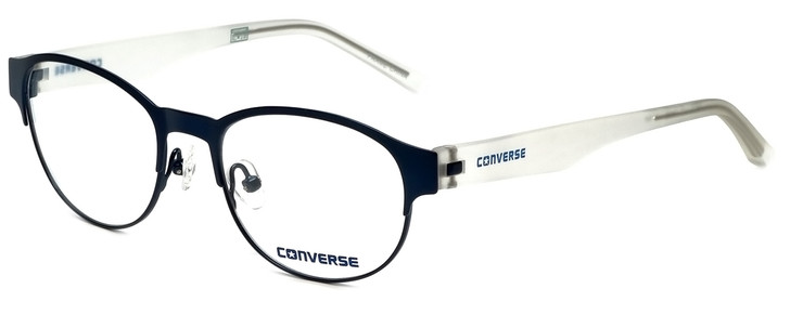 Converse Designer Eyeglasses Q030-Navy in Navy and Ice 49mm :: Custom Left & Right Lens