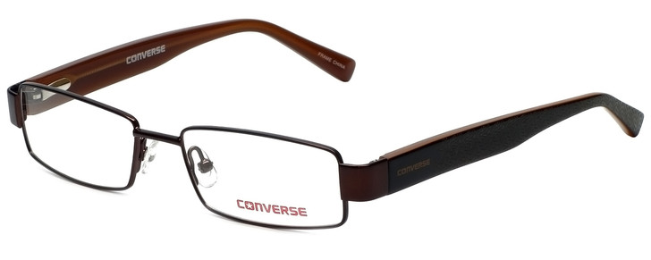 Converse Designer Eyeglasses Wait-For-Me-Brown in Brown 49mm :: Rx Single Vision