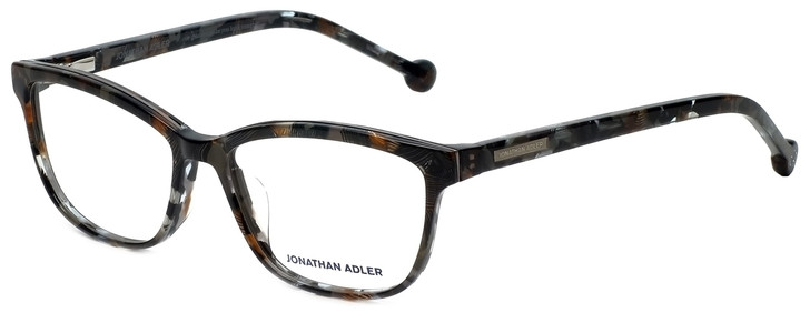 Jonathan Adler Designer Eyeglasses JA316-Grey in Grey 53mm :: Custom Left & Right Lens