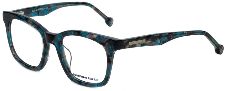 Jonathan Adler Designer Reading Glasses JA312-Aqua Blue Marble 49mm CHOOSE POWER