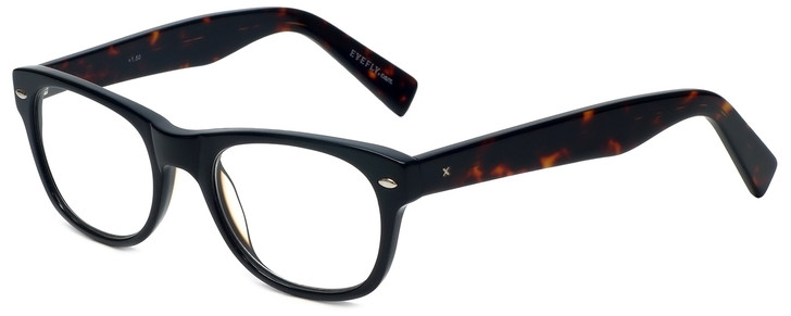 Eyefly Designer Eyeglasses Mensah-Jomo-Street in Black 50mm :: Rx Bi-Focal