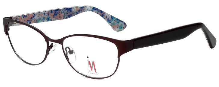 Isaac Mizrahi Designer Eyeglasses M109-02 in Brown 52mm :: Rx Single Vision
