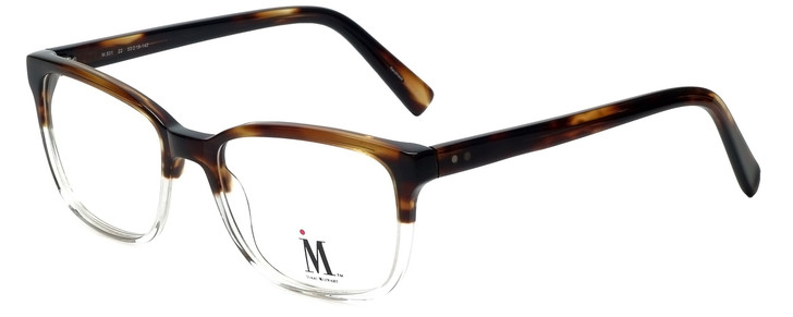 Isaac Mizrahi Designer Eyeglasses M501-22 in Tortroise Crystal 53mm :: Custom Left & Right Lens