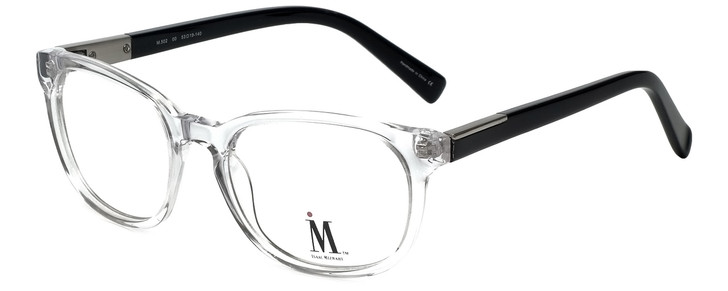 Isaac Mizrahi Designer Eyeglasses M502-00 in Crystal 53mm :: Custom Left & Right Lens