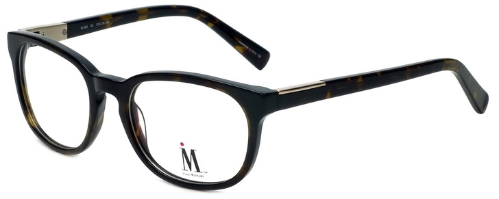 Isaac Mizrahi Designer Eyeglasses M502-02 in Tortoise 53mm :: Custom Left & Right Lens