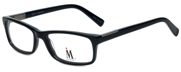 Isaac Mizrahi Designer Eyeglasses M500-01 in Black 54mm :: Rx Single Vision