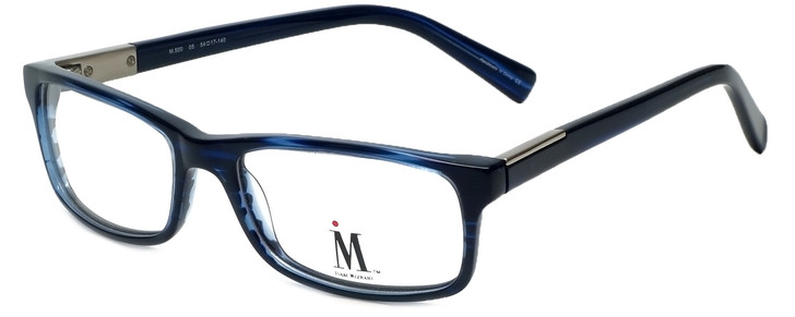 Isaac Mizrahi Designer Eyeglasses M500-05 in Indigo 54mm :: Progressive