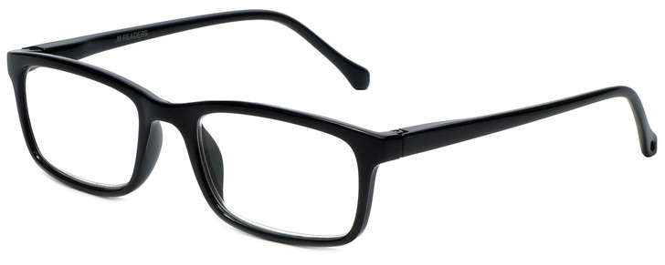 VIP M Readers Designer Reading Glasses 105-SBLK in Black 52mm