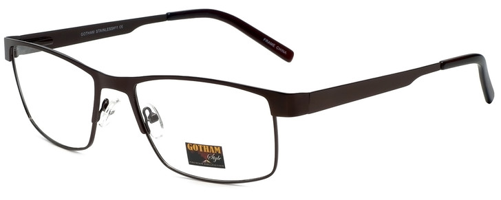 Gotham Style Designer Eyeglasses GS11-BRN in Brown 59mm :: Rx Bi-Focal