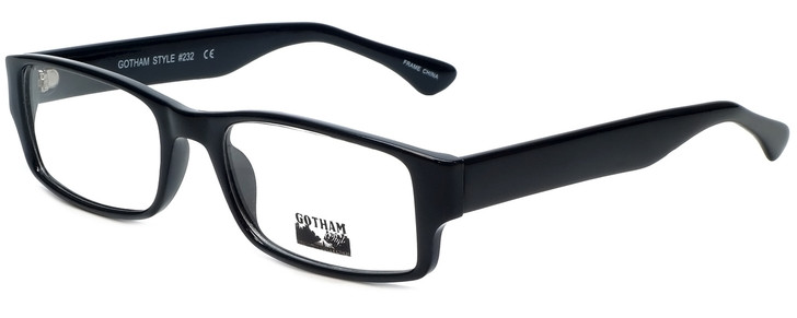 Gotham Style Designer Eyeglasses GS232-BLK in Black 60mm :: Rx Bi-Focal