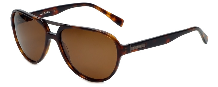 Azzaro Designer Polarized Sunglasses AZ4402-C1 in Tortoise 60mm