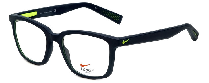 Nike Designer Eyeglasses Nike-4266-035 in Obsidian Volt 53mm :: Progressive